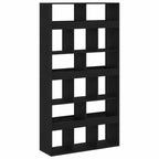 vidaXL Bücherregal 2 pcs Schwarz Eichen-Optik 100 x 33 x 187,5 cm