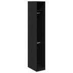 vidaXL Kleiderschrank mit Regal Altholz 30 x 50 x 200 cm Holzwerkstoff