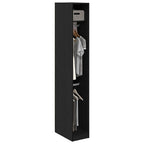 vidaXL Kleiderschrank mit Regal Altholz 30 x 50 x 200 cm Holzwerkstoff