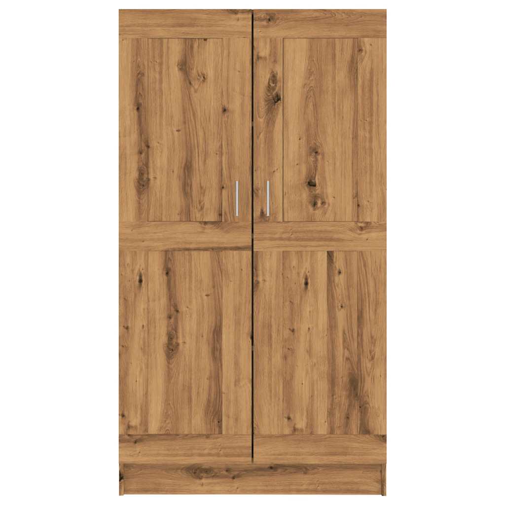 vidaXL Bücherschrank Artisan-Eiche 82,5x30,5x150 cm Holzwerkstoff