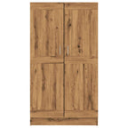 vidaXL Bücherschrank Artisan-Eiche 82,5x30,5x150 cm Holzwerkstoff