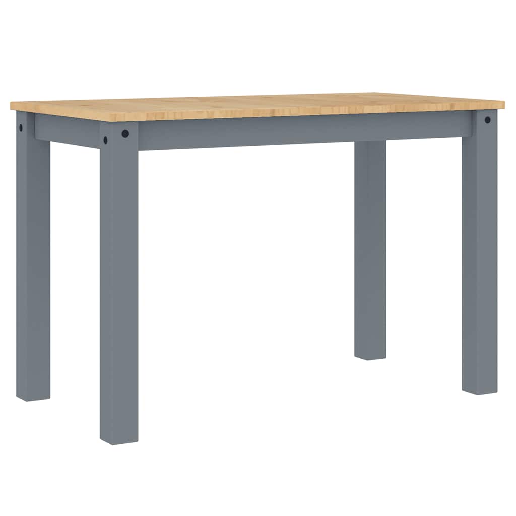 vidaXL 4-tlg. Essgruppe PANAMA Grau Massivholz Kiefer
