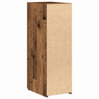 vidaXL Sideboard mit Schubladen Altholz 30 x 42,5 x 93 cm