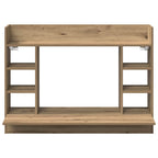 vidaXL Wandtisch Artisan-Eiche 105 x 48 x 75 cm Holzwerkstoff