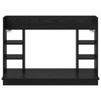 vidaXL Wandtisch Schwarz Eichen-Optik 105 x 48 x 75 cm Holzwerkstoff