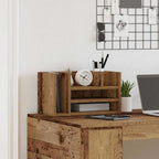 vidaXL Schreibtisch Organizer Altholz 44,5 x 24 x 25 cm Holzwerkstoff