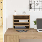vidaXL Schreibtisch Organizer Artisan-Eiche 36 x 26 x 29,5 cm