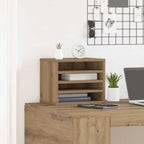 vidaXL Schreibtisch Organizer Artisan-Eiche 36 x 26 x 29,5 cm