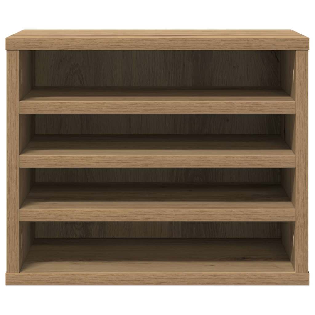 vidaXL Schreibtisch Organizer Artisan-Eiche 36 x 26 x 29,5 cm