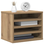 vidaXL Schreibtisch Organizer Artisan-Eiche 36 x 26 x 29,5 cm