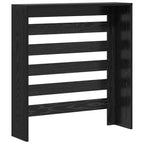 vidaXL Heizkörperabdeckung Schwarz Eichen-Optik 78 x 20 x 82 cm