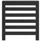 vidaXL Heizkörperabdeckung Schwarz Eichen-Optik 78 x 20 x 82 cm