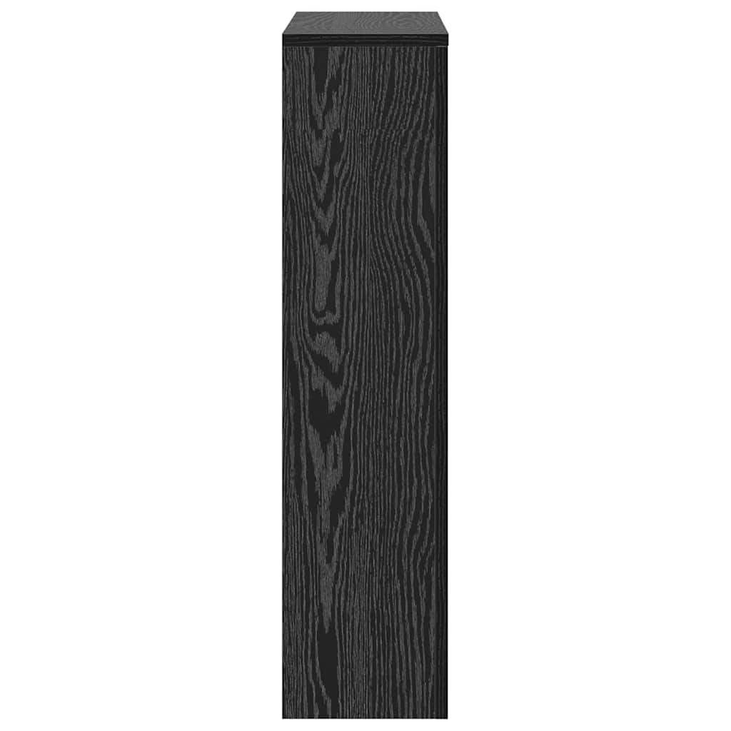 vidaXL Heizkörperabdeckung Schwarz Eichen-Optik 78 x 20 x 82 cm