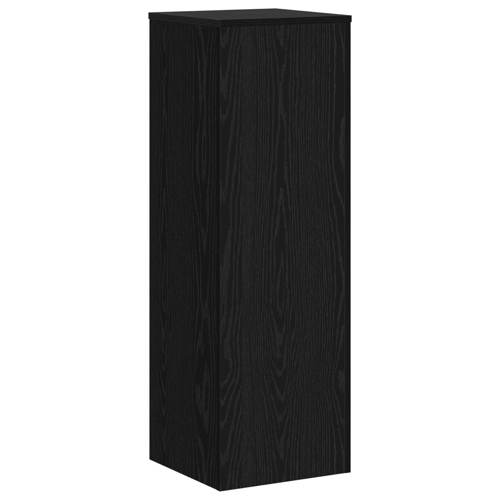 vidaXL Pflanzenständer Schwarz Eichen-Optik 33 x 33 x 100 cm