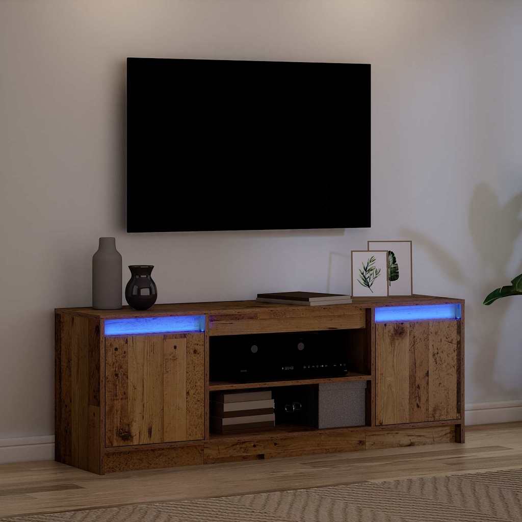vidaXL TV-Einheiten Braun 139,5 x 34 x 50 cm Holzwerkstoff