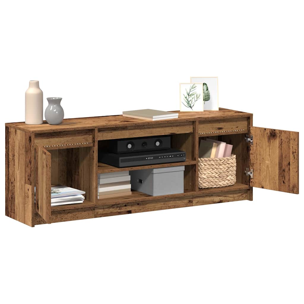 vidaXL TV-Einheiten Braun 139,5 x 34 x 50 cm Holzwerkstoff