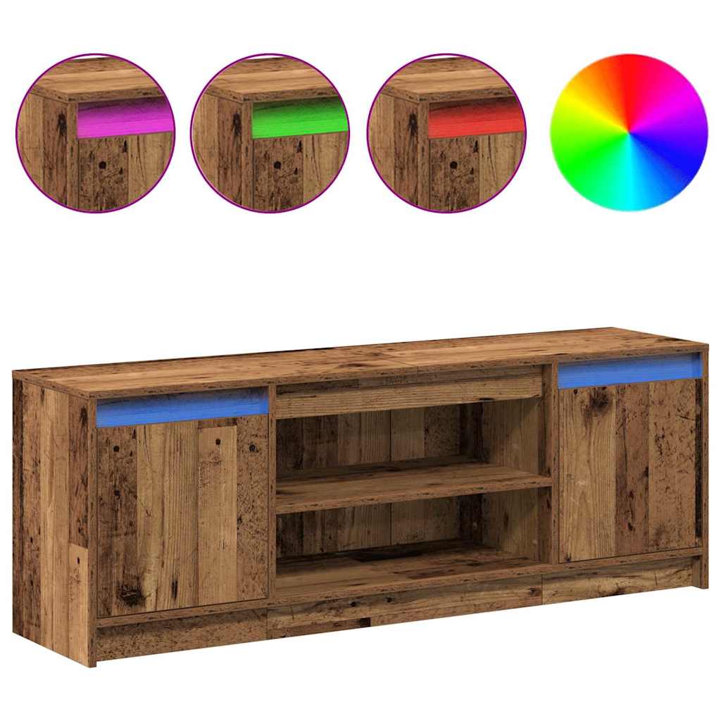 vidaXL TV-Einheiten Braun 139,5 x 34 x 50 cm Holzwerkstoff