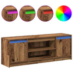 vidaXL TV-Einheiten Braun 139,5 x 34 x 50 cm Holzwerkstoff