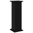 vidaXL Displaysständer mit Regal Schwarz Eichen-Optik 31 x 30 x 90 cm