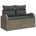 vidaXL Garten-Sofa-Set 5 pcs Grau