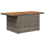 vidaXL Garten-Sofa-Set mit Kissen 7 pcs Grau
