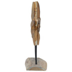 vidaXL Weihnachtsstern Braun 31 x 15 x 46 cm Massivholz Teak