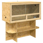 vidaXL Terrarium Braun 100 x 50 x 100 cm OSB