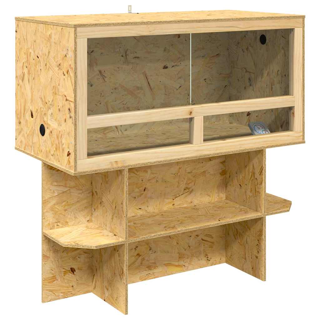 vidaXL Terrarium Braun 100 x 50 x 100 cm OSB