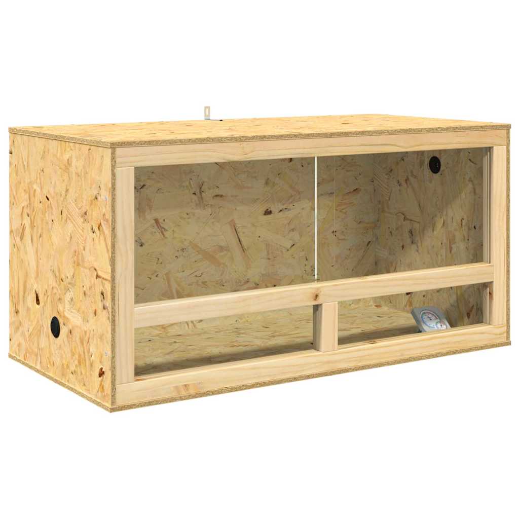 vidaXL Terrarium Braun 100 x 50 x 100 cm OSB
