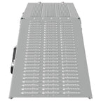 vidaXL Faltbare Rampe 200kg pro Rampe 2 pcs Silber 166 x 23 x 4,5 cm