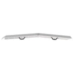 vidaXL Faltbare Rampe 200kg pro Rampe 2 pcs Silber 166 x 23 x 4,5 cm
