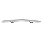 vidaXL Faltbare Rampe 200kg pro Rampe Silber 186 x 23 x 4,5 cm
