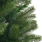 vidaXL Künstlicher Weihnachtsbaum mit 150 LEDs Grün 120 cm PE und PVC