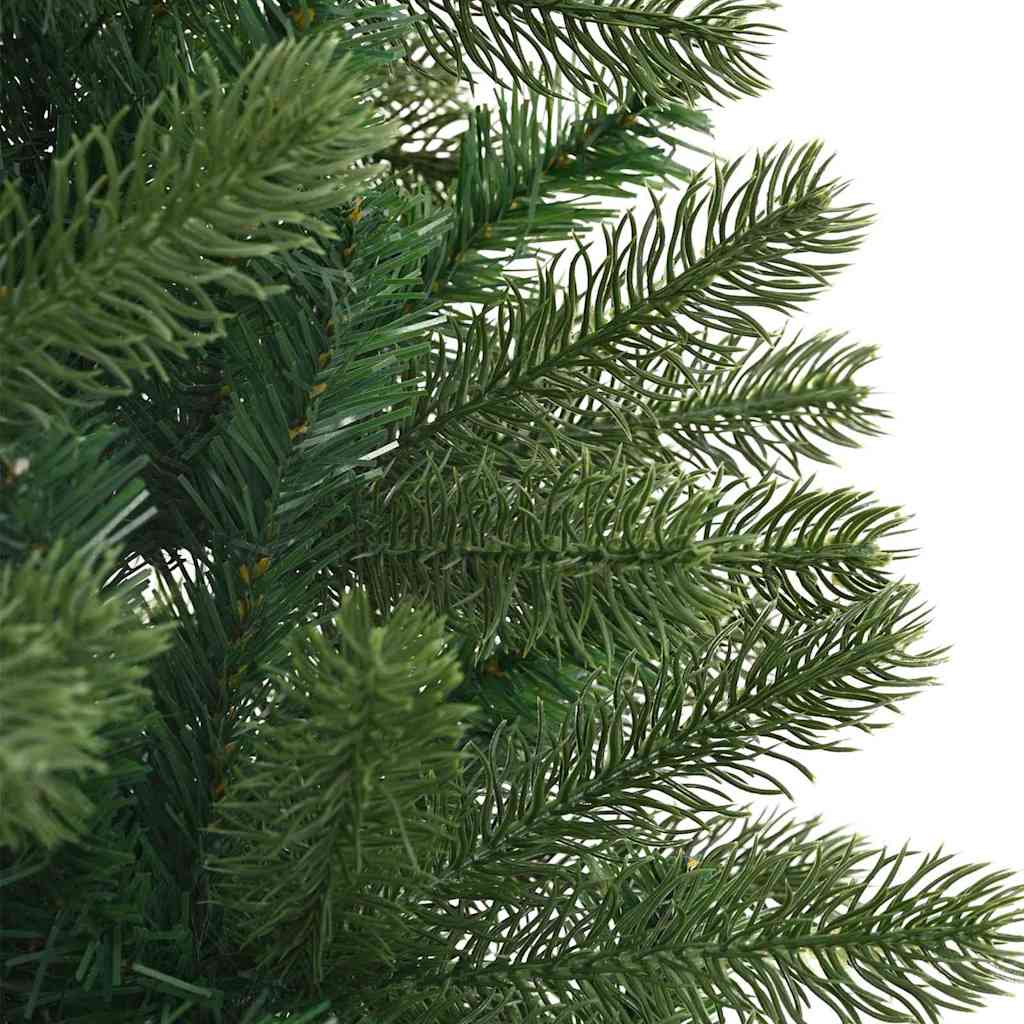 vidaXL Künstlicher Weihnachtsbaum mit 150 LEDs Grün 120 cm PE und PVC