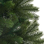 vidaXL Künstlicher Weihnachtsbaum mit 300 LEDs Grün 180 cm PE und PVC