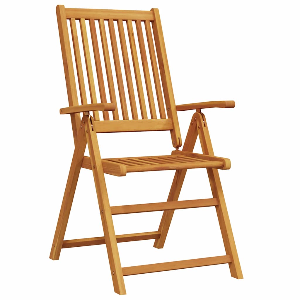 vidaXL Garten Essgruppe Faltbar 7 pcs Braun Massivholz Akazie