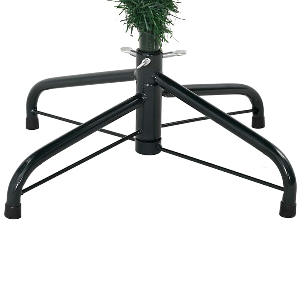 vidaXL Künstlicher Weihnachtsbaum Grün 120 cm PVC, PE und Stahl
