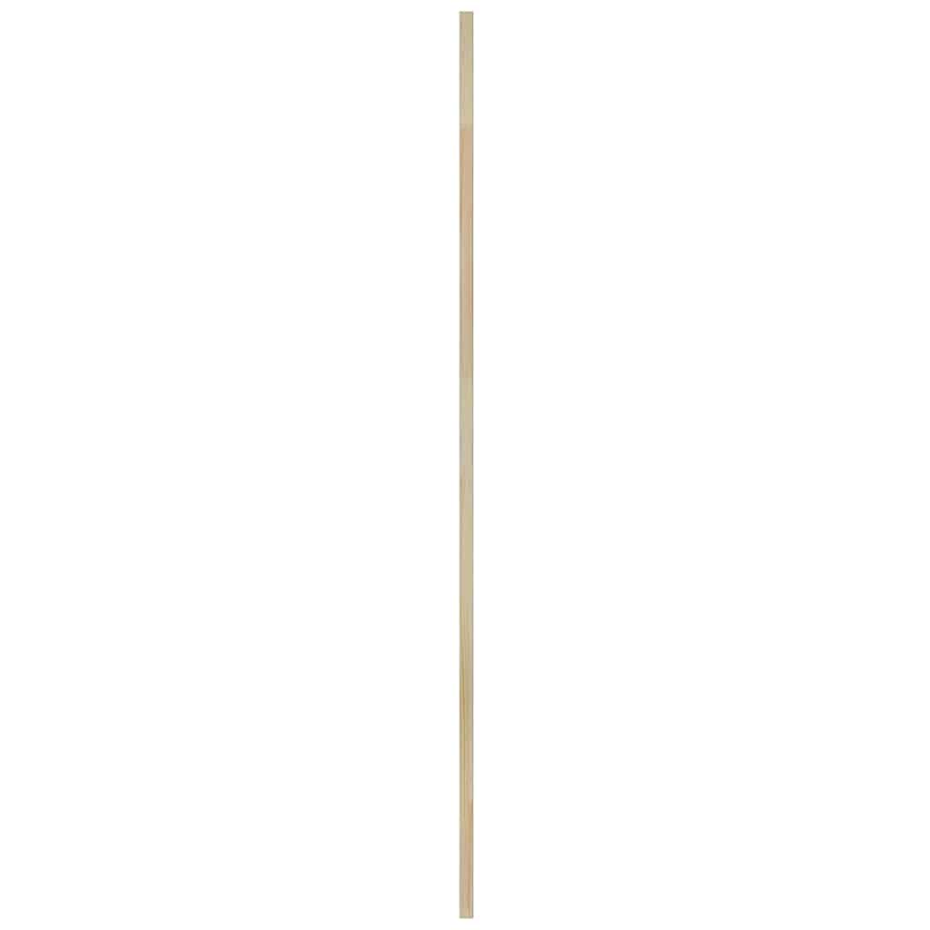 vidaXL Schranktür mit Tür 2 pcs Natur 140,5 x 2,1 x 39,5 cm
