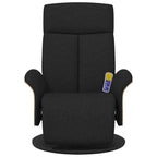 vidaXL Massage Relaxsessel Schwarz 79 x 87 x 104,5 cm Stoff