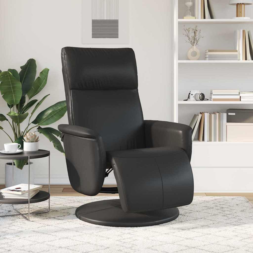 vidaXL Massage Relaxsessel Schwarz Kunstleder