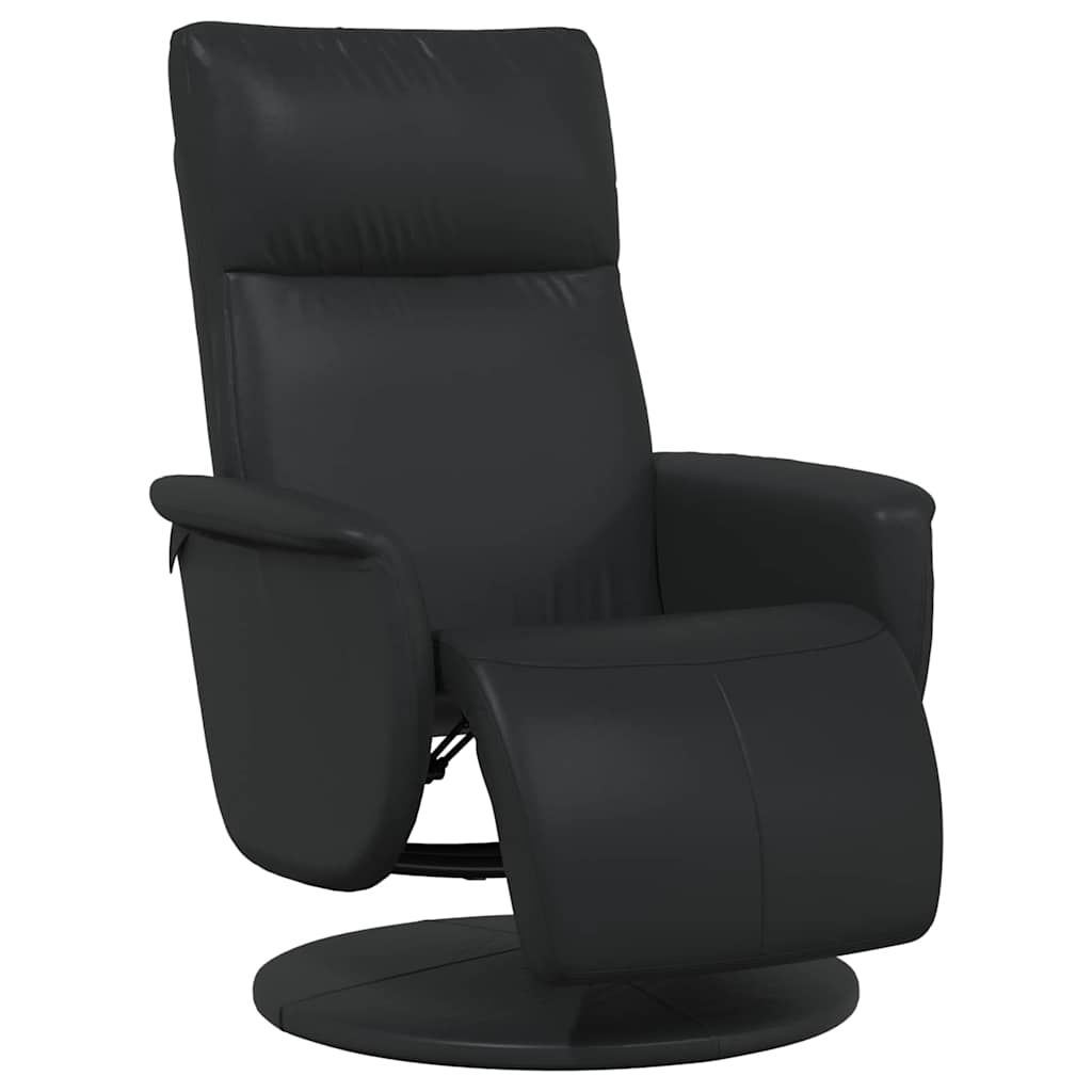 vidaXL Massage Relaxsessel Schwarz Kunstleder