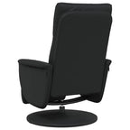 vidaXL Massage Relaxsessel Schwarz Kunstleder