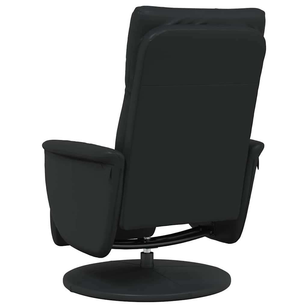 vidaXL Massage Relaxsessel Schwarz Kunstleder