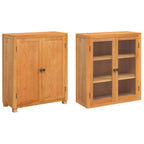 vidaXL Aufbewahrungsmöbel-Set 2 pcs Natur Engineered Wood und Eiche