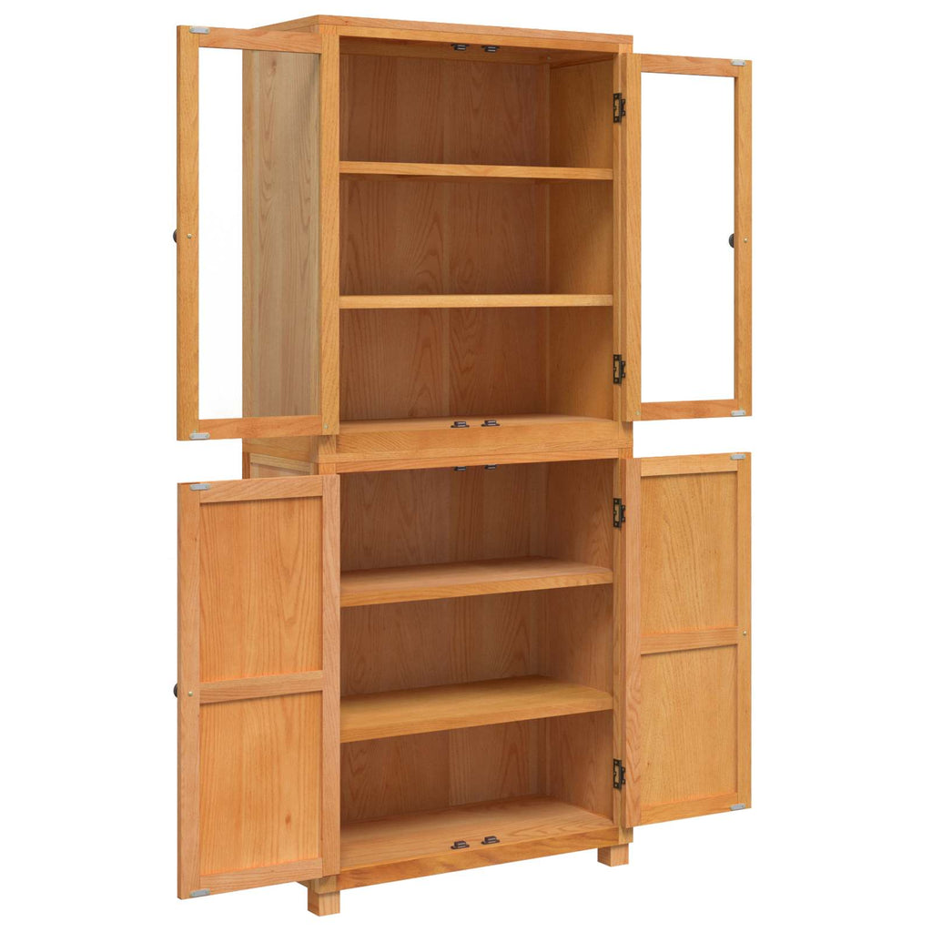 vidaXL Aufbewahrungsmöbel-Set 2 pcs Natur Engineered Wood und Eiche