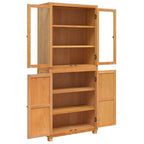 vidaXL Aufbewahrungsmöbel-Set 2 pcs Natur Engineered Wood und Eiche