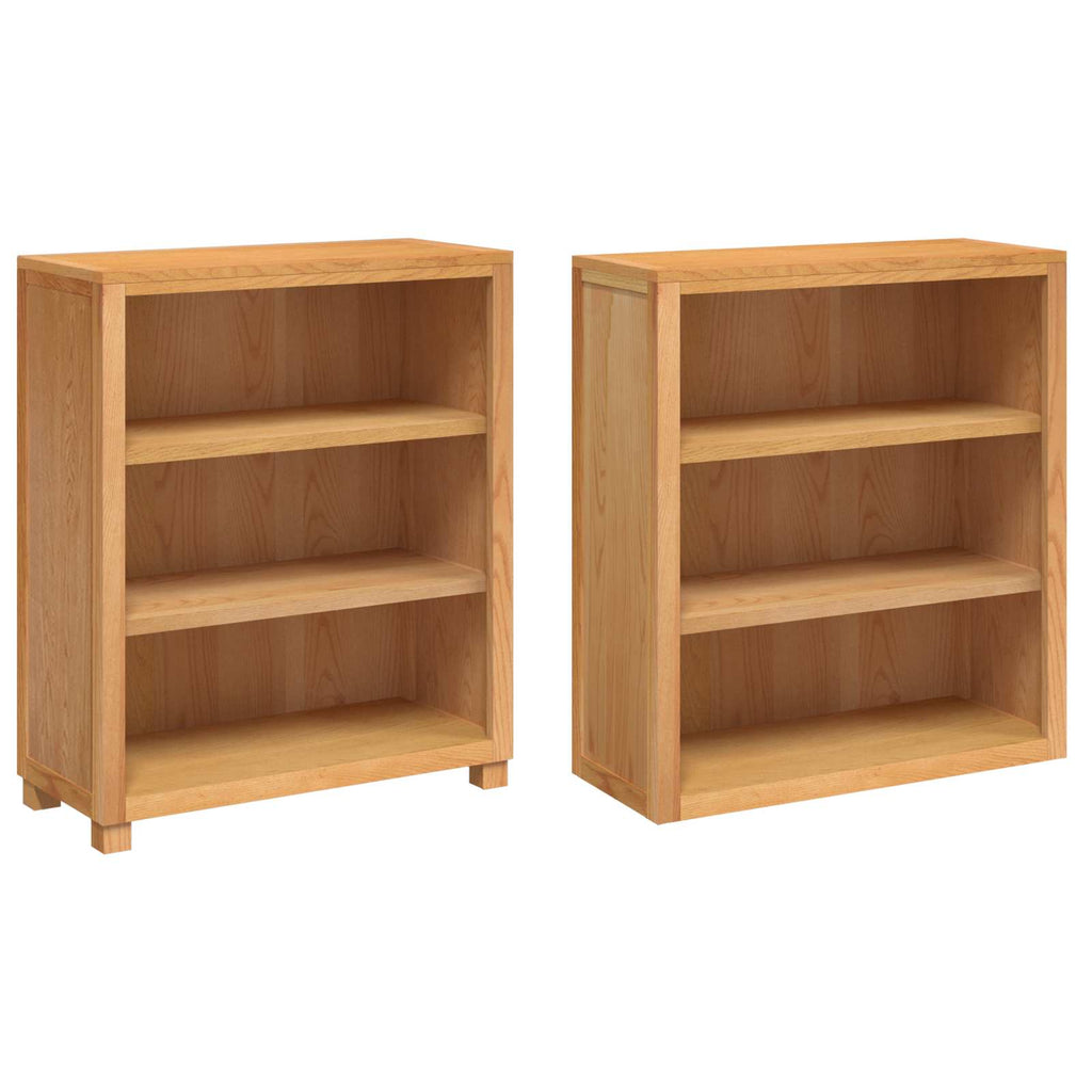 vidaXL Aufbewahrungsmöbel-Set mit Speicher Braun Holzwerkstoff