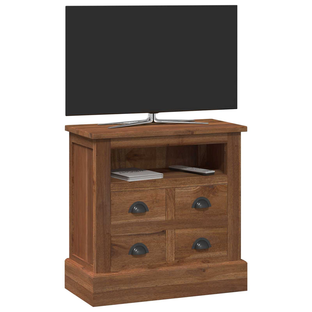 vidaXL Aufbewahrungsschrank Natur 60 x 30 x 60 cm Massivholz Teak