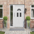 vidaXL Pflanzkübel 2 pcs Silber 30 x 30 x 75 cm Verzinkter Stahl