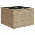 vidaXL Gartensofa-set mit Kissen 7 pcs Beige und Creme 55 x 55 x 37 cm
